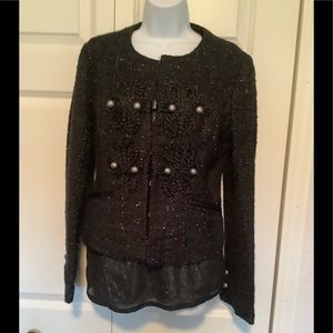 Express brocade blazer